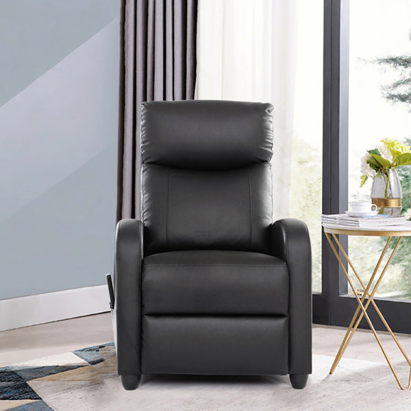 dreamlify Vegan Leather Recliner Wayfair